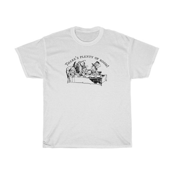 Mad Hatter Tea Party | Unisex | Heavy Cotton | T-Shirt | Alice in Wonderland | Classic | Literature | Gift