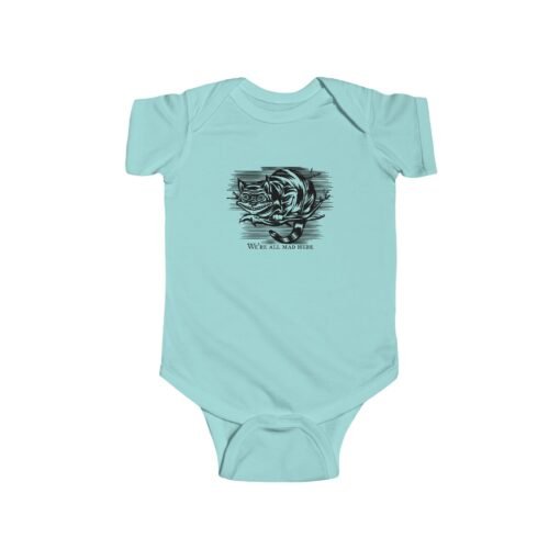 We’re All Mad Here” Cheshire Cat | Baby One-Piece Bodysuit