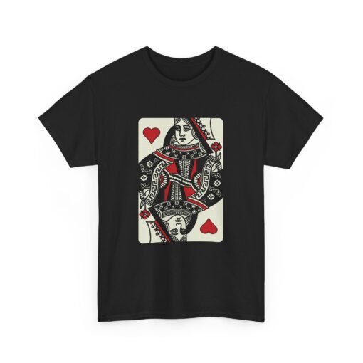 Queen of Hearts T-Shirt | Unisex Heavy Cotton | Alice in Wonderland | Classic Fantasy Tee